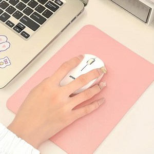 위스테이 심플 마우스 매트, 1개, 브라운 1p