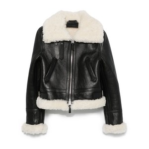 겐조 시어링 트리밍 재킷