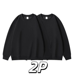 남자 맨투맨 긴팔티 면질 데일리 맨투맨 2장 세트 남자여사 TANLZ-018