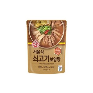 오뚜기 서울식 쇠고기 보양탕, 500g, 12개