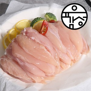 육감성 국내산 냉동 생 닭안심살 10kg (1kg X 10개) 드라이아이스 꽁꽁포장 배송, 단품