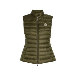 몽클레르 이겐스 지퍼 패딩 베스트, 그린계열, Numeric 0(KR 44)