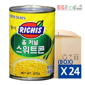 (주)동서 리치스 홀 커널 스위트콘, 425g, 24개