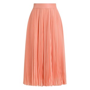 돌체앤가바나 플리츠 미디 스커트, 핑크계열, Italy 44(KR 66)