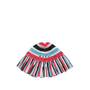 마르니 스트라이프 모자, L(KR 620), 레드계열+블루계열