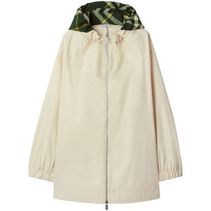 버버리 체크 후드 파카, 화이트계열, Mid standard XS(KR 44)