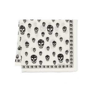 알렉산더맥퀸 클래식 스컬 스카프