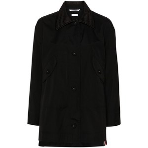 톰 브라운 싱글 브레스티드 코트, 블랙계열, Italy 42(KR 66)