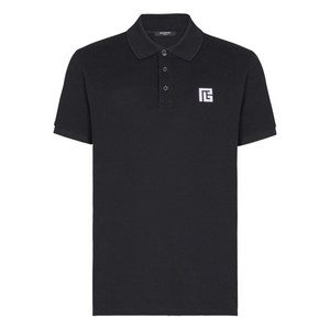 발망 로고 자수 폴로 셔츠, 블랙계열, Standard 3XL(KR 125)