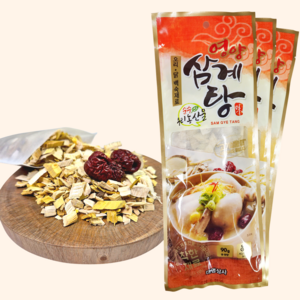 대명상사 영양 삼계탕 재료, 90g, 5개