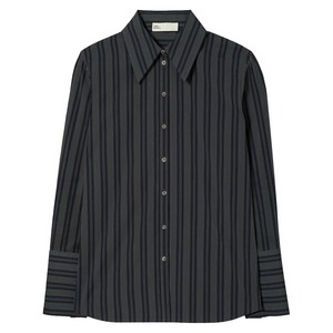 토리 버치 커프 코튼 셔츠, 블루계열, US 2(KR XS/S)