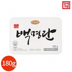 한성기업 백명란젓갈 180g x 2개, 1개