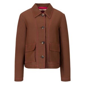 마르니 긴소매 재킷, 브라운계열, Italy 40(KR 55)