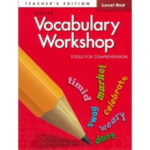 Vocabulay Wokshop Tools fo Compehension Red (G-1) : Teache's Edition, Sadlie-Oxfod