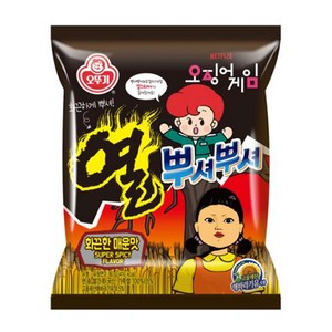 오뚜기 열뿌셔뿌셔 화끈한 매운맛, 24개, 90g