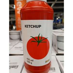 이케아 KETCHUP 솃슈프 토마토케첩 602.256.95, 500g, 1개