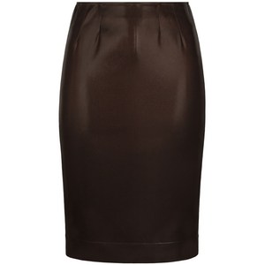 돌체앤가바나 하이웨이스트 미디 펜슬 스커트