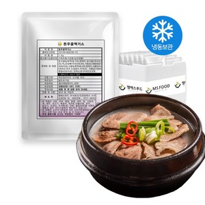 돈우골 엑기스 1kg 15개입 엠에스푸드 고농축 엑기스 육수 사골 돈골 (염3%) 50brix, 15개