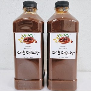 걸죽한 카페 수제대추차 진한대추즙 970ml, 1개입, 1개