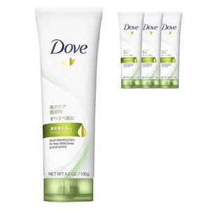 도브 뷰티 세럼 모공 케어 클렌징 폼, 130g, 4개