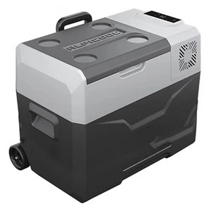 알피쿨 CX 시리즈 차량용 가정용 겸용 냉장고, 화이트 + 그레이, 50L