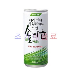롯데칠성음료 솔의눈, 240ml, 30개