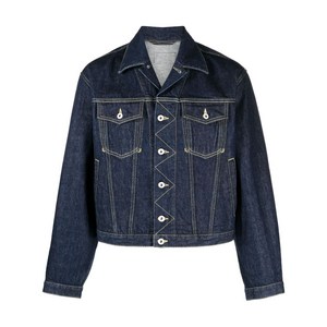 겐조 콘트라스트 스티치 데님 재킷, 블루계열, Standard S(KR 95)