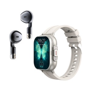 QICHU 스마트워치 +블루투스 이어폰 내장 풀터치스크린/블루투스통화/한글지원D8