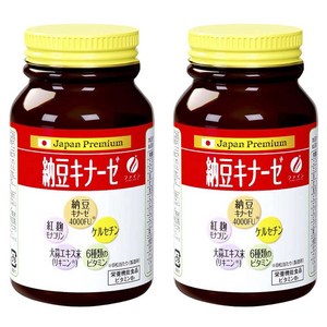 화인재팬 낫토키나아제 재팬 프리미엄 타블렛, 240정, 2개