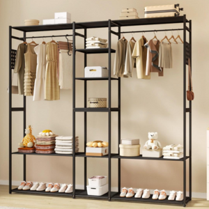 라보토리 철제 튼튼한 시스템 드레스룸 옷장 행거