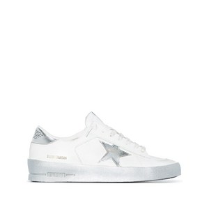 골든 구스 스타단 로우탑 스니커즈, Italy 37(KR 245), 화이트계열