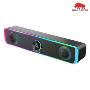 [RHINO GEAR] 라이노기어 USB LED 사운드바 스피커 RG-S70