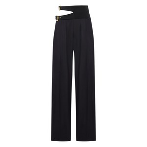 끌로에 버클 하이웨이스트 팬츠, 블랙계열, France 38(KR 66)