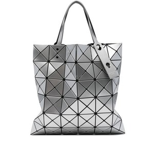 바오바오이세이미야케 루센트 기하학 패턴 토트 백