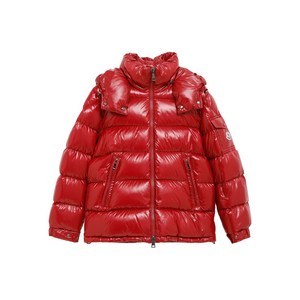 몽클레르 메이어 후드 패딩 재킷, 레드계열, Numeric 1(KR 55)