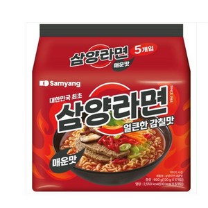 삼양라면 매운맛 120g, 10개