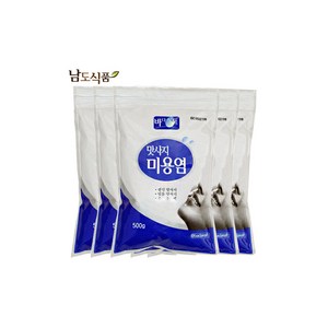 바다애 맛사지 미용소금 500g, 5개