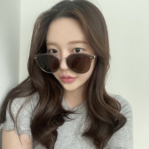 VANANA2 남녀공용 라운드 투톤 선글라스