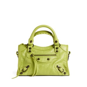 발렌시아가 르 시티 스터드 미니 토트 백