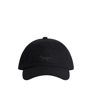 메종키츠네 폭스 프린트 베이스볼 캡 모자