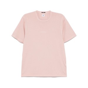 C.P.컴퍼니 로고 프린트 티셔츠, 핑크계열, Standard M(KR 100)