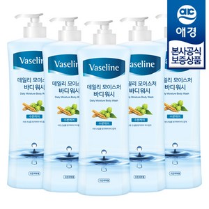 바세린 데일리 모이스처 바디워시, 800ml, 5개