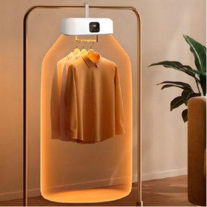 Henny생활 220V 휴대용 접이식 미니 빨래 건조기 UV살균 냄새제거 장마철 필수