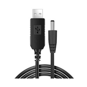 엠비에프 USB 5V to DC 12V 전원 승압 케이블 MBF-UP5V12, 1개, 1m