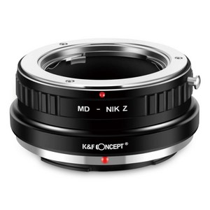 K&F Concept MD-NIK Z _ Minolta MF Lens - Nikon Z Body 변환어뎁터, 1개