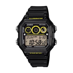 AE-1300WH-1A 카시오 CASIO 디지털 스포츠 남성 시계