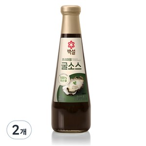 백설 남해굴소스, 500g, 2개