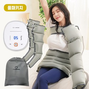 비타그램 에어그라운드 플러스 공기압 다리 마사지기 풀세트