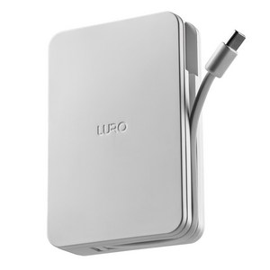 루로 PD 22.5W 초고속 충전 일체형 미니 보조배터리 10000mAh