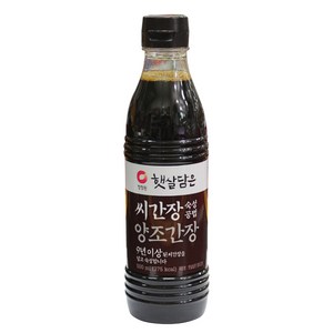 햇살담은 씨간장 숙성공법 양조간장, 500ml, 1개